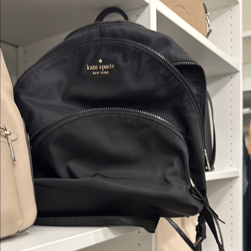 Kate Spade Black Backpack